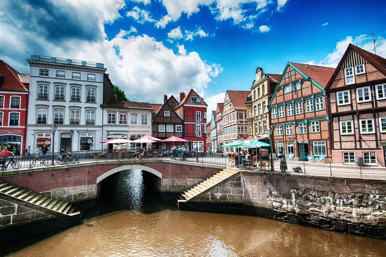 Der Stader Hafenblick Esterno foto