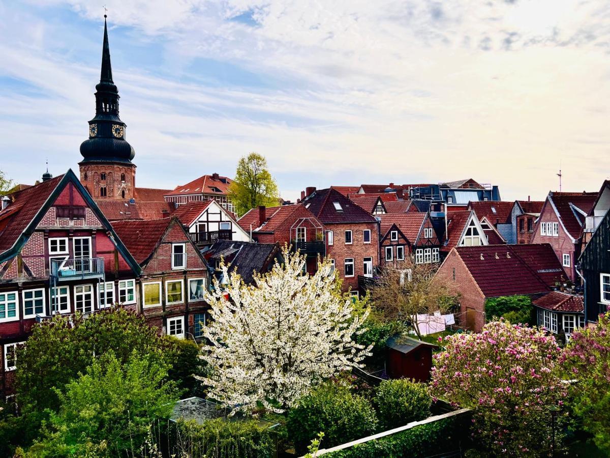 Der Stader Hafenblick Esterno foto